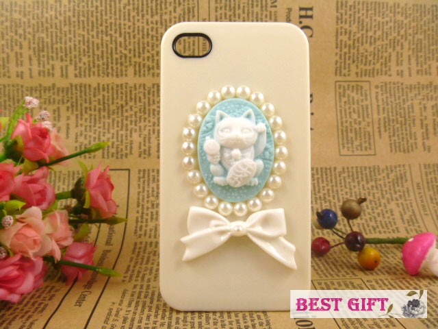 Lovely Plutus Cat Iphone Case, Iphone 4 Covers, Cool Iphone 4 Cases, Designer Iphone 4 Cases